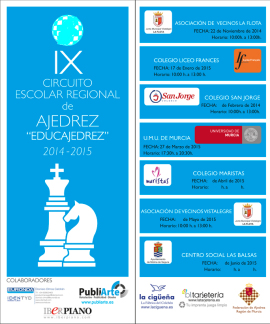 cartel-ix-circuito-escolar-regional-ajedrez